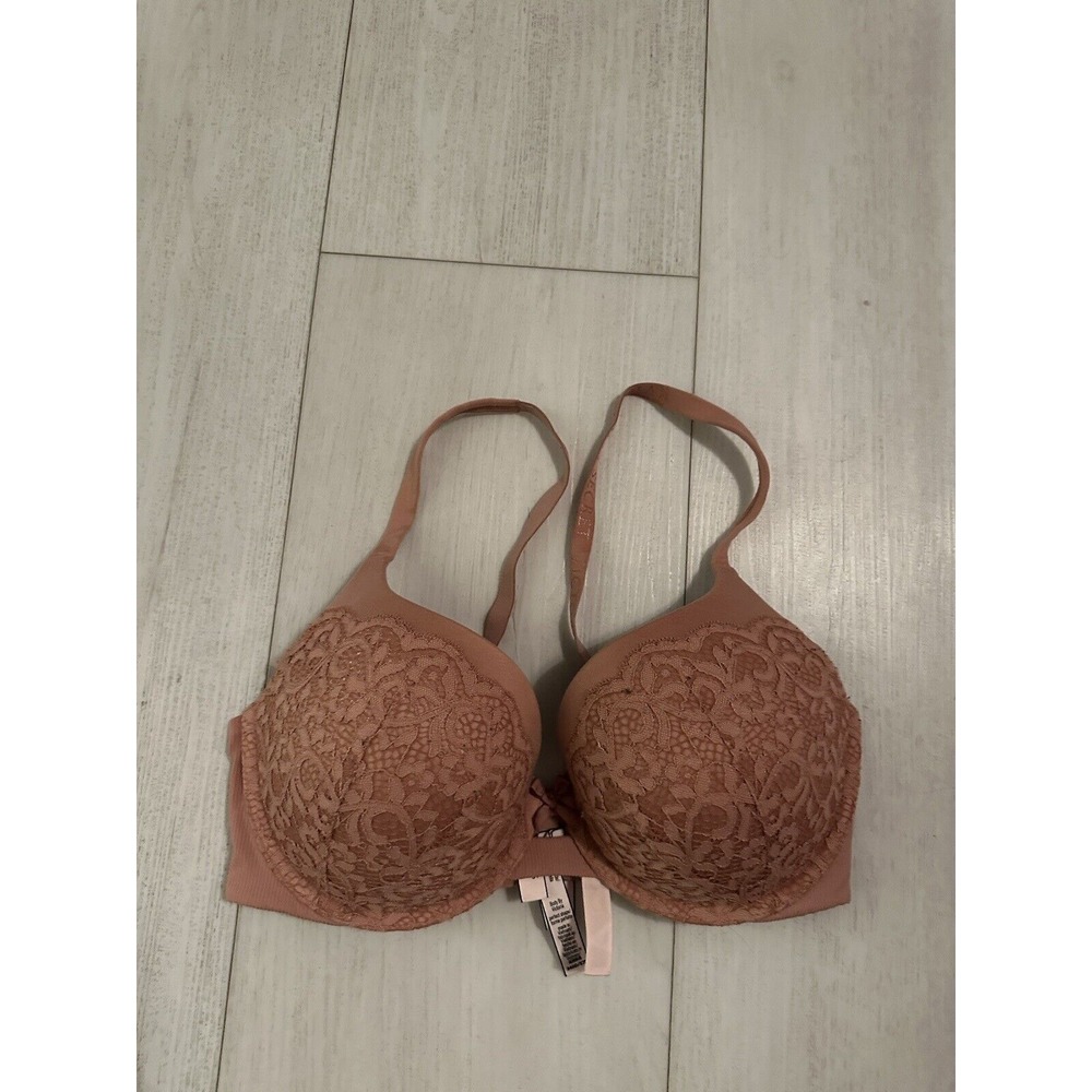 Victoria's Secret Body By Victoria‎ Perfect Shape Bra Sz 34DD Mauve Pink